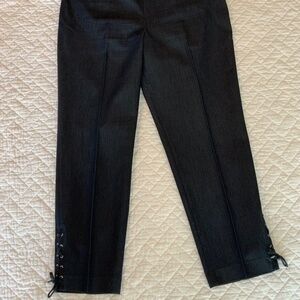 Talbots Ankle-Tie Womens Dress Pants – Size 16 – Dark Navy